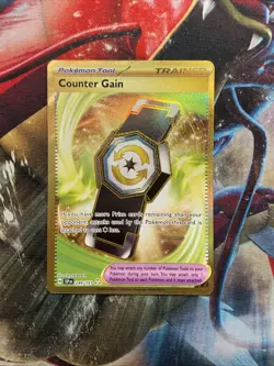 Counter Gain - 249/191 Surging Sparks - Secret Gold Full Art - Pokemon TCG NM/M - Image 1