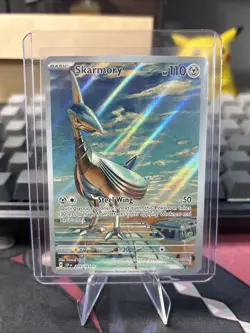 Pokemon TCG Skarmory 209/191 Illustration Rare Surging Sparks NM Condition - Image 1
