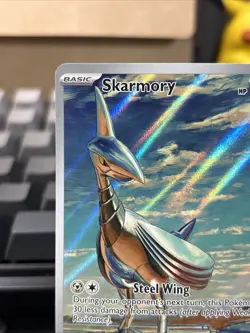 Pokemon TCG Skarmory 209/191 Illustration Rare Surging Sparks NM Condition - Image 4