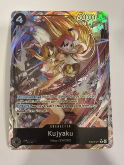 One Piece Heroine’s Edition Kujyaku EB03-041 Alternate Alt Art NM - Image 1