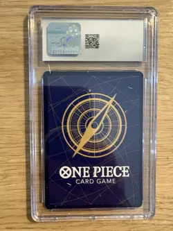 One Piece CCG Portgas.D.Ace Secret Rare CGC 10 - Image 4