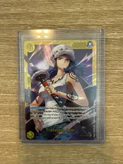 One Piece TCG Trafalgar Law EB03-062 SEC Extra Booster Heroines Edition NM - Image 1