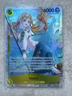 One Piece Nami SR EB03-053 Heroines Edition English - Image 1