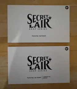 Magic The Gathering Secret Lair Featuring: Jay Howell FOIL & NON-FOIL New! - Image 1