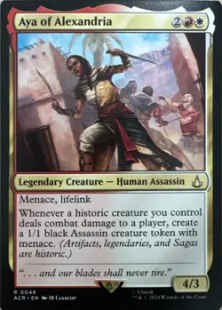 Aya of Alexandria R Universes Beyond: Assassin's Creed 48 NM - Image 1