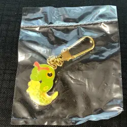 Pokemon Vintage Japanese Nintendo TOMY Keychain - Caterpie - Sealed - #0715 - Image 2