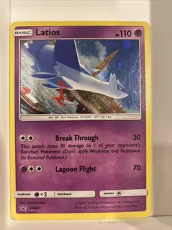 Pokemon TCG Latios - SM88 SM Black Star Promo SM88 Holo Promo - Image 1
