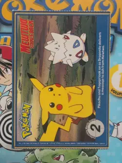 Raichu Burger King Perforated Card #26 Mewtwo Strikes Back Pokemon Card - Image 2