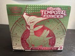 Pokemon Temporal Forces ETB Iron Leaves ETB NEW. Check Pics And Description!!! - Image 1
