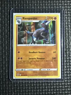 Pokemon TCG Rampardos Holo Card 077/189 Astral Radiance - Image 1
