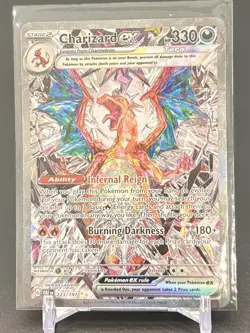 Pokemon Charizard ex 223/197 SV03: Obsidian Flames Special Illustration Rare - Image 1