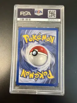 1999 POKEMON GAME #10 MEWTWO-HOLO PSA 7 - Image 2