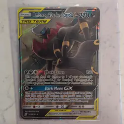 Pokemon Umbreon & Darkrai GX 125/236 SM-Unified Minds TAG TEAM Holo Ultra Rare - Image 3