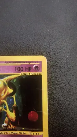 Pokemon Alakazam Holo Skyridge H1/H32 Damaged 2003 WOTC - Image 5