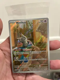 Mimikyu 075 Scarlet & Violet Promo Holo Pokemon TCG Sealed - Image 1