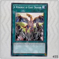 A Wingbeat of Giant Dragon - SR02-EN027 - Common 1st Edition Yugioh - Image 1