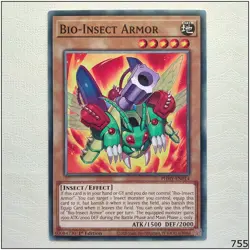Bio-Insect Armor - PHHY-EN014 - Common 1st Edition Yugioh - Image 1