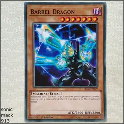 Barrel Dragon - LED2-EN019 - Common 1st Edition Yugioh - Image 1