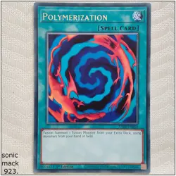 Polymerization - JUSH-EN014 - Rare 1st Edition Yugioh - Image 1