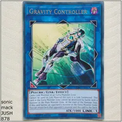 Gravity Controller - JUSH-EN027 - Rare 1st Edition Yugioh - Image 1