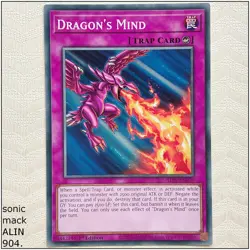 Dragon's Mind - ALIN-EN079 - Common 1st Edition Yugioh - Image 1