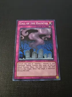 Yugioh Call of the Haunted LCJW-EN217 Super Rare 1st Ed NM - Image 1