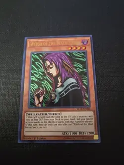 Yugioh Witch of the Black Forest BLLR-EN046 Ultra Rare 1st Ed NM - Image 1