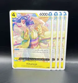 Kikunojo OP06-104 R Non-Holo One Piece Wings of the Captain Playset X 4 - Image 1