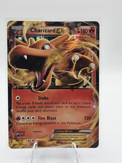 Charizard EX 11/106 Flashfire Ultra Rare Holo 180 HP Pokemon TCG Card - Image 1
