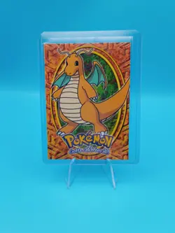 Pokemon The First Movie Topps Dragonite E12 of 12 Card - Image 1