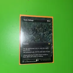 MTG English Borderless Toxic Deluge NM Normal Double Masters - Image 2