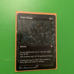 MTG English Borderless Toxic Deluge NM Normal Double Masters - Image 3