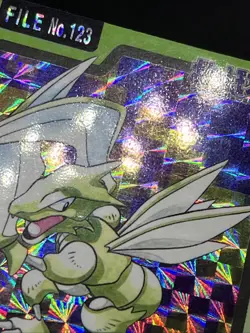 Scyther No. 123 Carddass 1997 Japanese Pokemon Card - Image 4