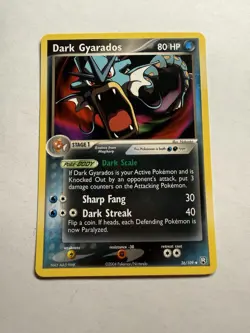 Pokemon Card Dark Gyarados 36/109 EX Team Rocket Returns Non Holo Rare Nm - Image 1