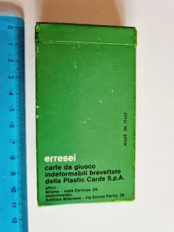 CARTE DA GIOCO TRIESTINE ESBAR R6 ERRESEI ORIGINAL VINTAGE PLAYING CARDS NEW - Image 2