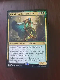 MTG Lathril, Blade of the Elves 100 Card EDH Commander Deck - Image 1