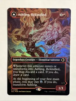Ashling, Rekindled (Borderless) Lorwyn Eclipsed Foil - Image 1