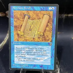 Magic the Gathering - Merchant Scroll - Common - Homelands LP - MTG - Image 1