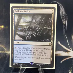 Magic the Gathering- Polluted Delta - Khans of Tarkir - LP - MTG - Image 1
