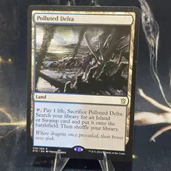 Magic the Gathering- Polluted Delta - Khans of Tarkir - LP - MTG - Image 3