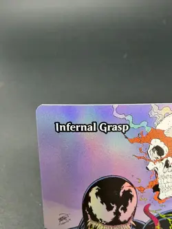 Infernal Grasp (Borderless) [MAR - 18] - NM [Foil] TCG MTG - Image 2