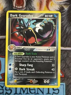 Dark Gyarados 36/109 Uncommon Team Rocket Returns Pokemon Card - Image 1