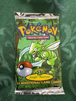 Wizards of the Coast First Edition Pokemon Jungle Booster Pack 1999 Scyther - Image 1