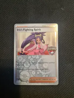 Pokemon TCG Iris's Fighting Spirit Regional Championships Stamped Promo - Image 1
