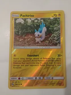 Pokemon TCG - Pachirisu 80/214 - Lost Thunder - Near Mint - Image 1