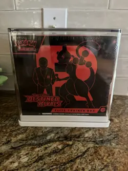 Pokemon Destined Rivals Elite Trainer Box ETB New/FACTORY SEALED with case - Image 1