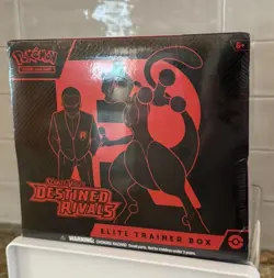 Pokemon Destined Rivals Elite Trainer Box ETB New/FACTORY SEALED with case - Image 2