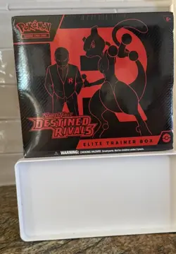 Pokemon Destined Rivals Elite Trainer Box ETB New/FACTORY SEALED with case - Image 3