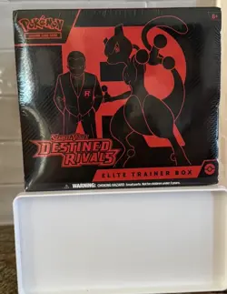 Pokemon Destined Rivals Elite Trainer Box ETB New/FACTORY SEALED with case - Image 5