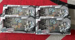 4x Costco Pokemon Unova Heavy Hitters Premium Collection Box Black & White - Image 1